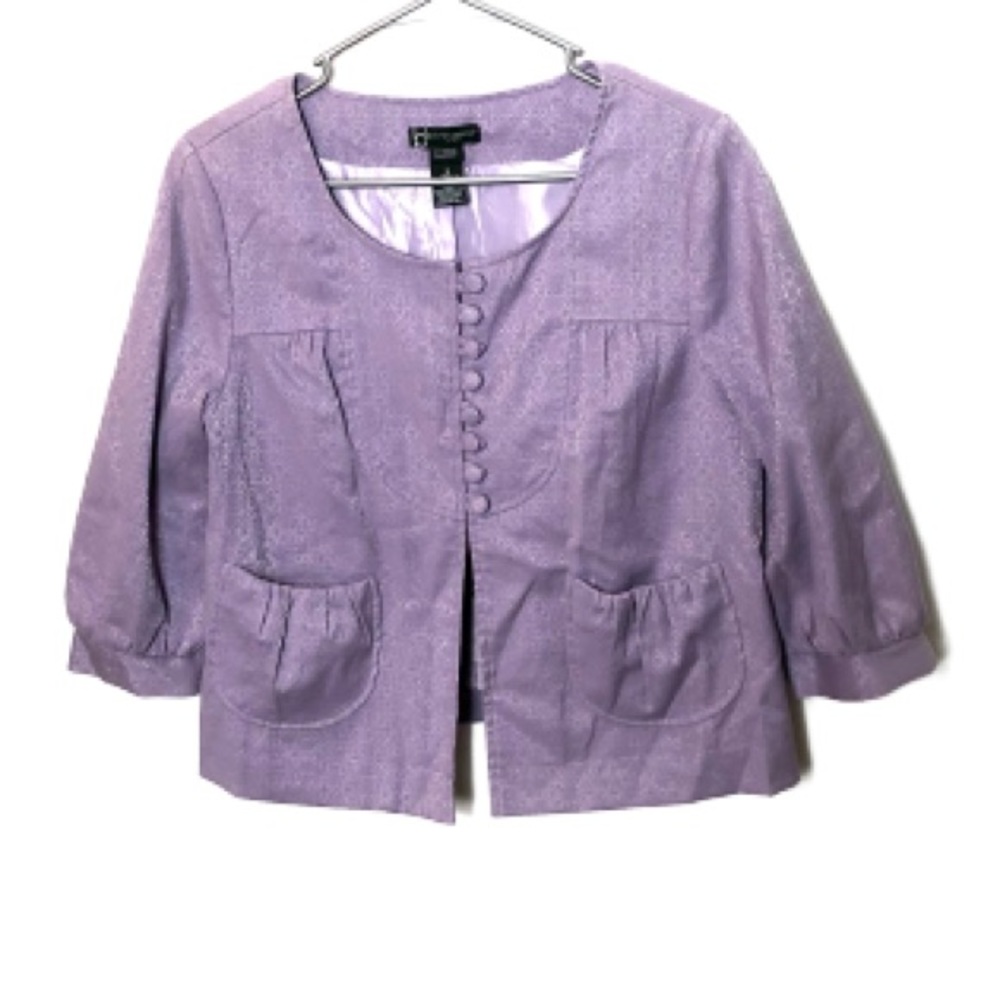 Boston Design Studio lavender shimmer jacket - Picture 1 of 3